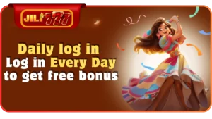 Daily log in to get free bonuses